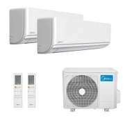 Мульти сплит система на 2 комнаты Midea M2OE-18HFN8-Q1 + MMAG2-09N8D0-I х2