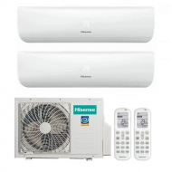 Мульти сплит система Hisense на 2 комнаты AMW2-18U4RXC / AMS-09UW4RMRKB00 х2