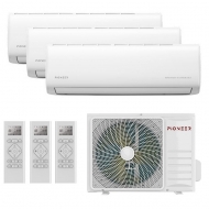 Мульти сплит система на 3 комнаты Pioneer 3MSHD21F / KFRI20FW х3