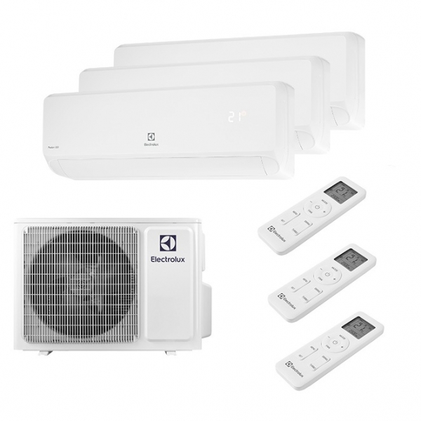 Мульти сплит-система на 3 комнаты Electrolux EACO/I-24 FMI-3 / EACS/I-09 HMB_WF х3