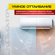 Мульти сплит система на 2 комнаты Ballu BA2OI-FM/out-18HN8/EU + BSUI-FM/in-09HN8/EU_BL х2
