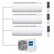 Мульти сплит система Haier 3U70S2SR5FA / AS25S2SJ2FA-W х3