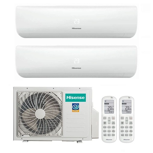 Мульти сплит система Hisense на 2 комнаты AMW3-18U4RJC  / AMS-09UW4RMRKB00 / AMS-12UW4RXRKB00 