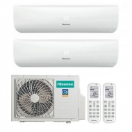 Мульти сплит система Hisense на 2 комнаты AMW3-24U4RJC / AMS-09UW4RMRKB00 + AMS-18UW4RXSKB01