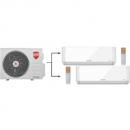 Мульти сплит - система на 2 комнаты Royal Thermo RTFMO-18HN8 / RTFMI-09HN8/white х2