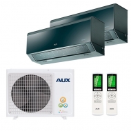 Мульти сплит система на 2 комнаты AUX AM2-H18/4DR2 + AMWM-H09/4R2(СC) х2