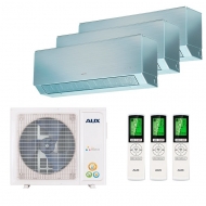 Мульти сплит система на 3 комнаты AUX AM3-H27/4DR2 + AMWM-H09/4R2(CD) х3