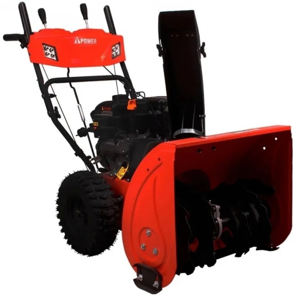 Бензиновый снегоуборщик А-iPower AS617LE (61см, 7л.с электростартер/подогрев ручек/фара)