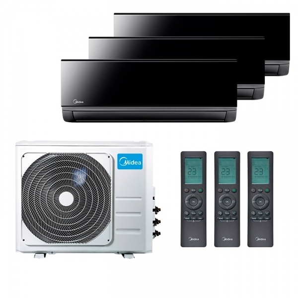 Мульти сплит-система на 3 комнаты Midea M3OA-27HFN8-Q1 / MMAG4-09N8D0-I х3