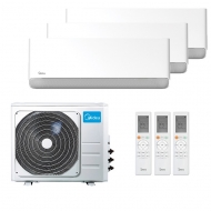 Мульти сплит-система на 3 комнаты Midea M3OA-27HFN8-Q1 / MMFE-09N8D6-I х3