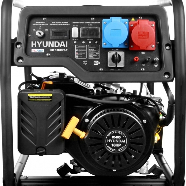 Генератор бензиновый Hyundai HHY 10000FE-T