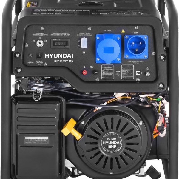 Генератор бензиновый Hyundai HHY 9020FE ATS