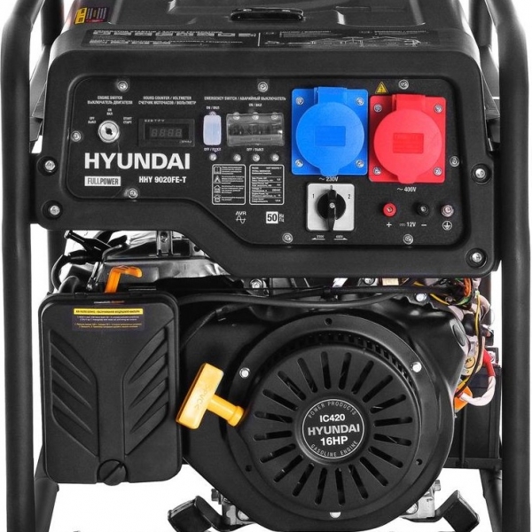Генератор бензиновый Hyundai HHY 9020FE-T
