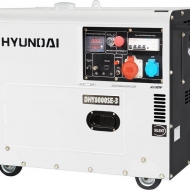 Генератор дизельный Hyundai DHY 8000SE-3