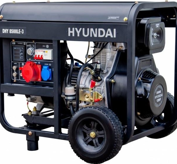 Генератор дизельный Hyundai DHY 8500LE-3