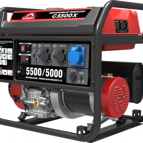 Генератор бензиновый SUNREKA G5500X
