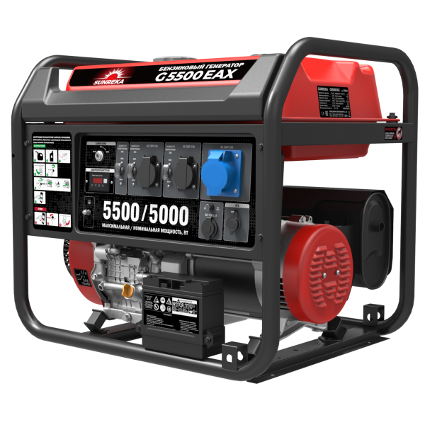 Генератор бензиновый SUNREKA G5500EAX