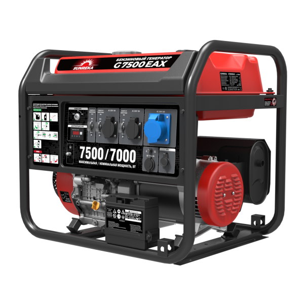 Генератор бензиновый SUNREKA G7500EAX