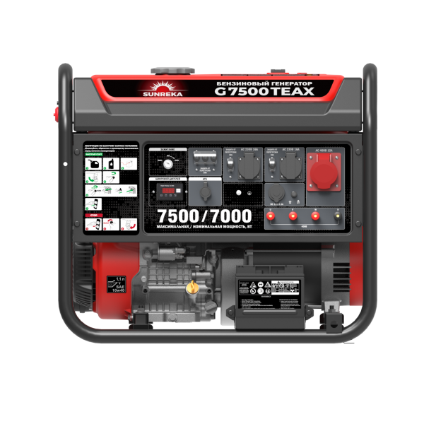 Генератор бензиновый SUNREKA G7500TEAX
