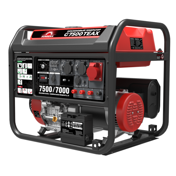 Генератор бензиновый SUNREKA G7500TEAX