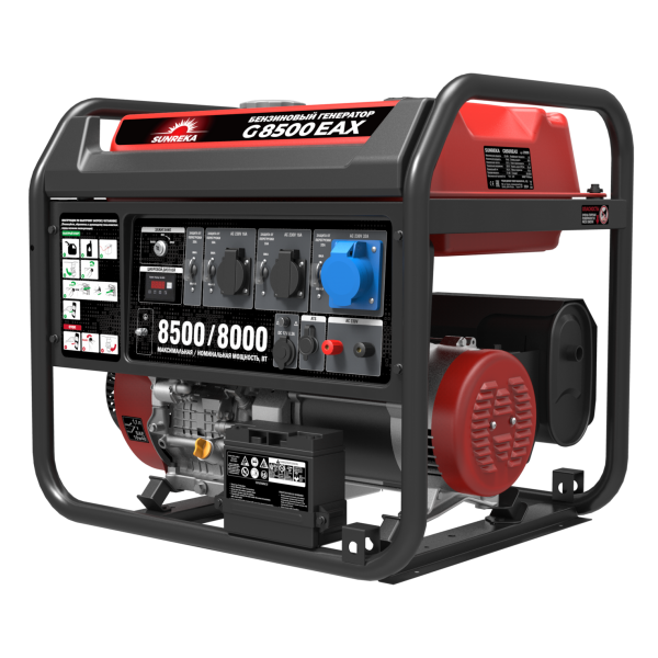 Генератор бензиновый SUNREKA G8500EAX