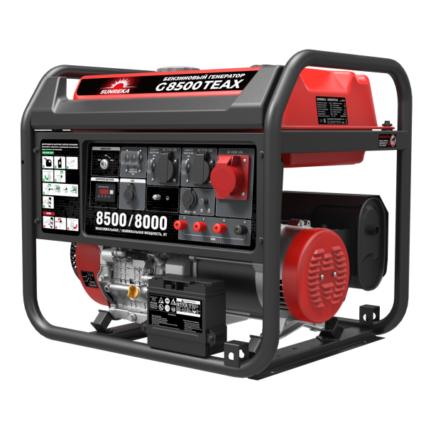 Генератор бензиновый SUNREKA G8500TEAX
