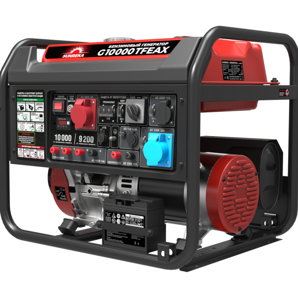 Генератор бензиновый SUNREKA G10000TFEAX