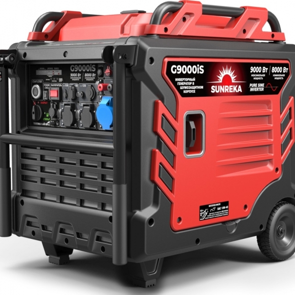 Генератор бензиновый инверторный SUNREKA G9000iS