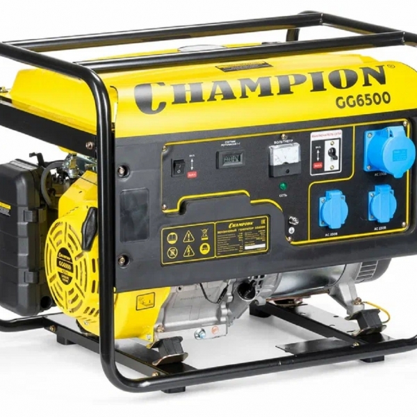 Бензиновый генератор CHAMPION GG6500