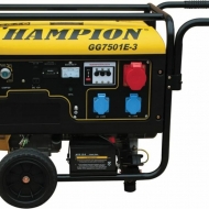 Бензиновый генератор CHAMPION GG7501E-3