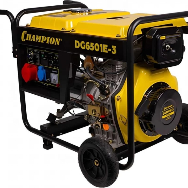 Дизельный генератор CHAMPION DG6501E-3