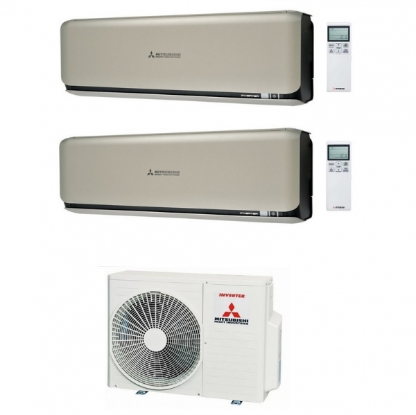 Мульти сплит-система Mitsubishi Heavy SCM50ZS-W / SRK25ZSX-WFT х2