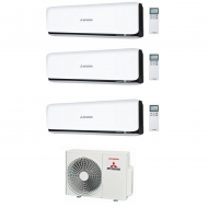 Мульти сплит-система Mitsubishi Heavy SCM71ZS-W / SRK25ZSX-WFB х3