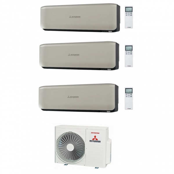 Мульти сплит-система Mitsubishi Heavy SCM71ZS-W / SRK25ZS-WFT ( Wi-Fi ) х3