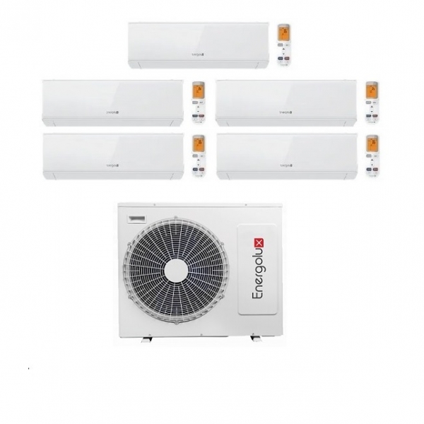 Мульти сплит-система на 5 комнаты Energolux ESAM42M2_AR2_DC5 / ESAS09M3_WF_AR2_DC х5