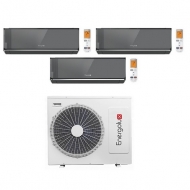 Мульти сплит-система на 3 комнаты Energolux ESAM27M2_AR2_DC3 / ESAS09M3_WFB_AR2_DC х3