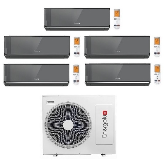 Мульти сплит-система на 5 комнаты Energolux ESAM42M2_AR2_DC5 / ESAS09M3_WFB_AR2_DC х5