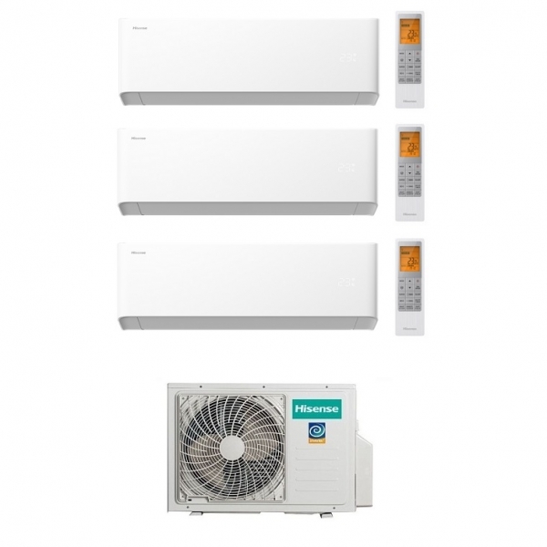 Мульти сплит система Hisense на 3 комнаты AMW3-24U4RJC / AMS-09UW4RYCHB00 х3