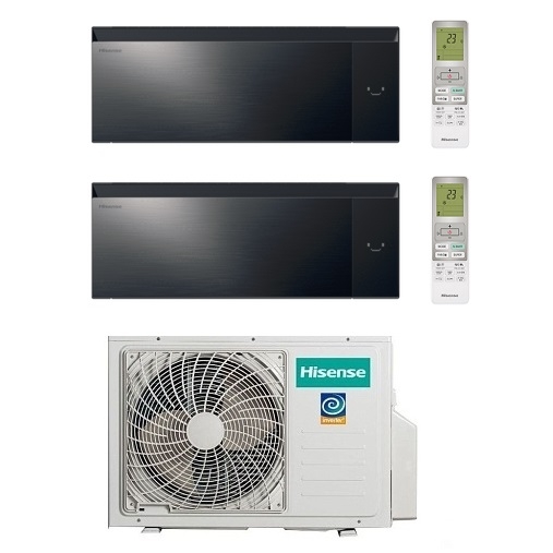 Мульти сплит система Hisense на 2 комнаты AMW2-18U4RXC / AS-10UW4RWMQK00G(B) х2