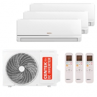 Мульти сплит-система Centek CT-66AM3-H27/4DR3C / CT-66AMWM-H09/4R3B(FX) х3