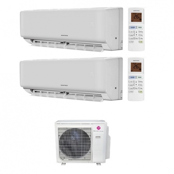 Мульти сплит-система Dantex RK-2M18HGE-W / RK-MW09HG х2