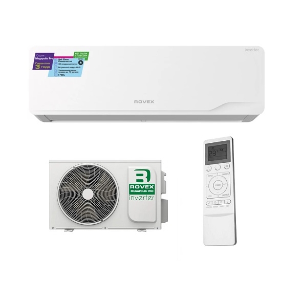 Кондиционер Rovex MEGAPOLIS PRO White RS-07CBS5