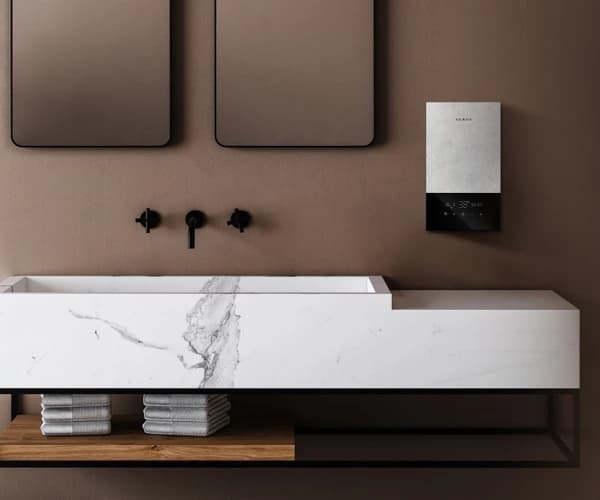 Проточный водонагреватель AURUS AWH I 8.8 IN White Marble