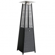 Уличный газовый обогреватель WWT 13I ROTANG Black mini 1.8m