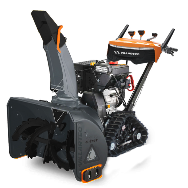 Снегоуборщик бензиновый VILLARTEC WB G-139T (375 см3, 86/54 см, 6/2 ск, гусен.)