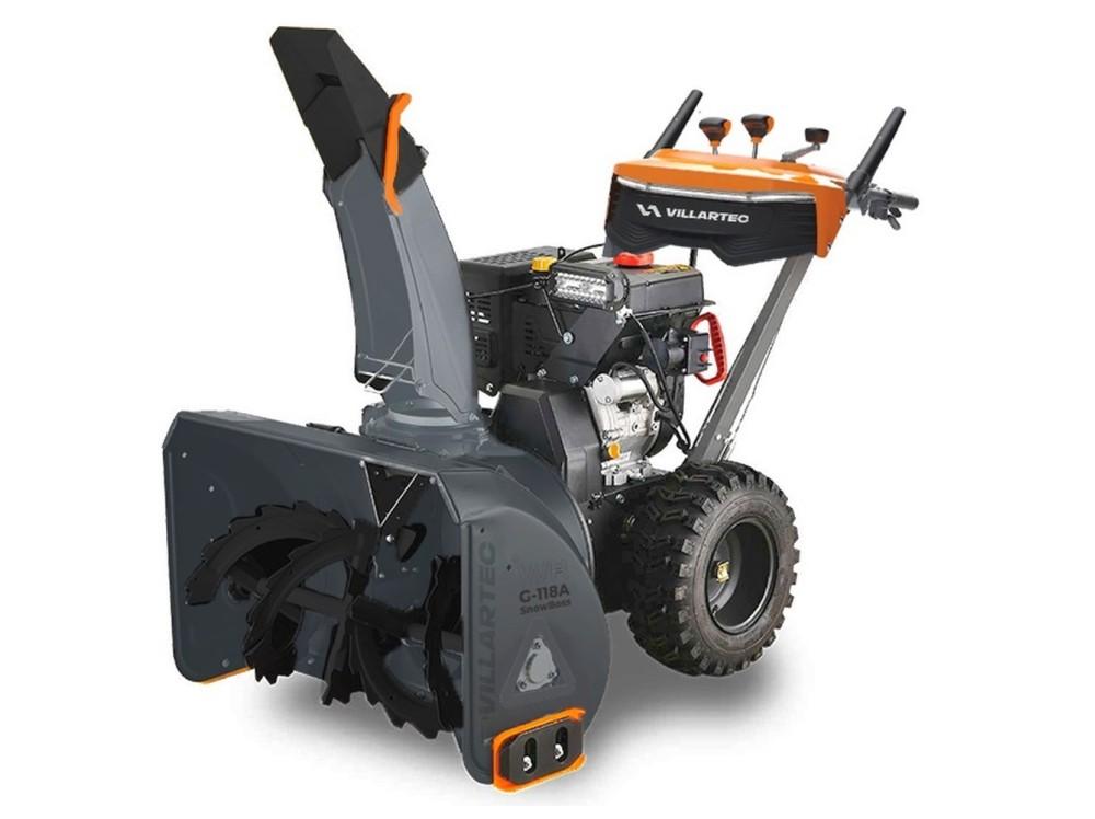 Снегоуборщик бензиновый Villartec WB G-118А SnowBoss (302 см3, 76/54 см,6/2 ск, авт.блок дифф.)